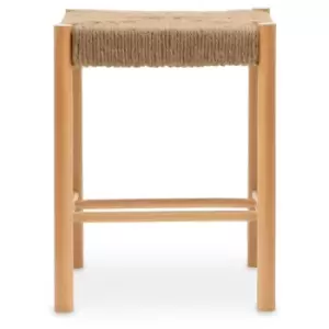 Interiors by PH Bandar Hemp Rope Stool Natural