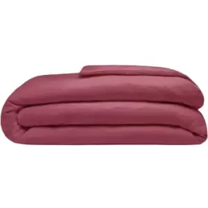 Belledorm Brushed Cotton Duvet Cover (Superking) (Red) - Red