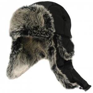 Firetrap Trapper Hat Mens - Black