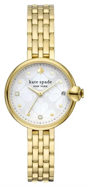 Kate Spade KSW1764 Chelsea Park (32mm) White Dial / Gold- Watch