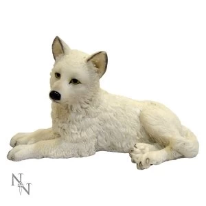 Winter Wolf Pup Figurine