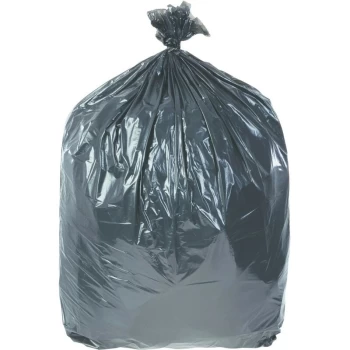 18'X29'X39' Black Refuse Sacks 180G (Pk-200) - Avon