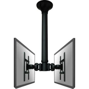 Neomounts by Newstar FPMA-C200D TV ceiling mount 25,4cm (10) - 101,6cm (40) Swivelling/tiltable, Swivelling