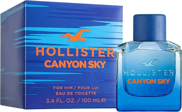 Hollister Canyon Sky Eau de Toilette For Him 100ml