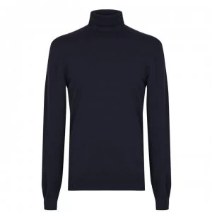 French Connection Stretch Cotton Jumper - Marine