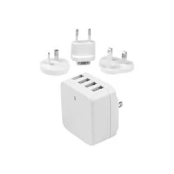 StarTech.com 4x USB Wall Charger 34W / 6.8A