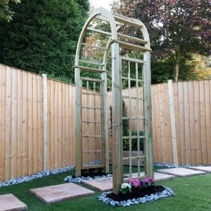 Mercia Curved Wooden Garden Arch