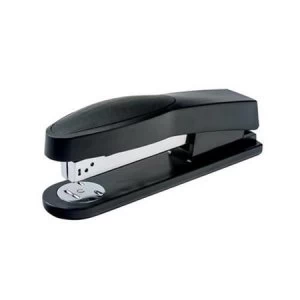 5 Star Office Stapler Full Strip Rubber Body Capacity 25 Sheets Black