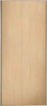 Wickes Sliding Wardrobe Door Maple Frame and Panel - 2220 x 914mm