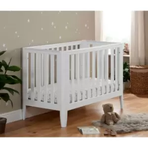 Babymore Iris White Cot Bed