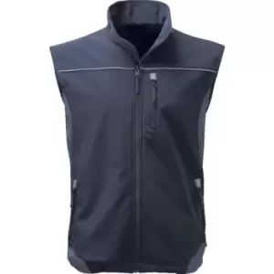 Mens Soft-shell Gillet Navy Large