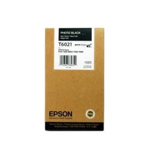 Epson T6021 Photo Black Ink Cartridge