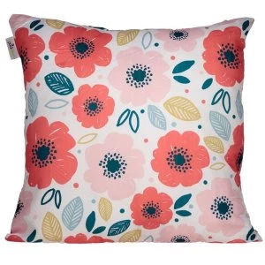 Poppies Design Cushion with Insert