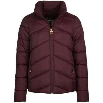 Barbour International Mackney Quilted Jacket - Merlot