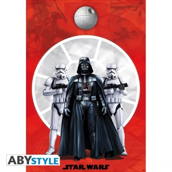 Star Wars - Darth Vader & 2 Troopers Maxi Poster