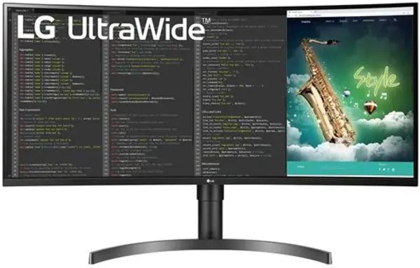 LG 35" 35WN75CN-B Curved UltraWide Quad HD VA LCD Monitor