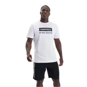 Canterbury Organic T-Shirt Mens - White