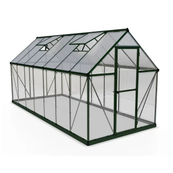 Palram - Canopia Hybrid 6x14ft Green Greenhouse