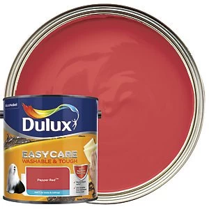 Dulux Easycare Washable & Tough Pepper Red Matt Emulsion Paint 2.5L