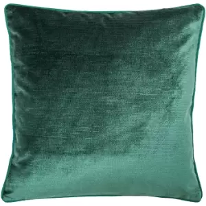 Paoletti Stella Cushion Cover (One Size) (Emerald Green)