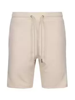 Luke 1977 Jaquard Jersey Short - Cream, Size L, Men