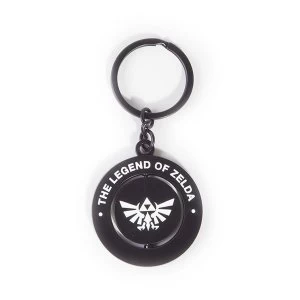 Nintendo - Hyrule Royal Crest Keychain - Black