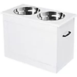 PawHut Pet Feeder D08-021WT 410 x 600 x 300 mm White