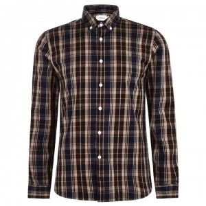 Farah Vintage Brewer Long Sleeve Check Shirt