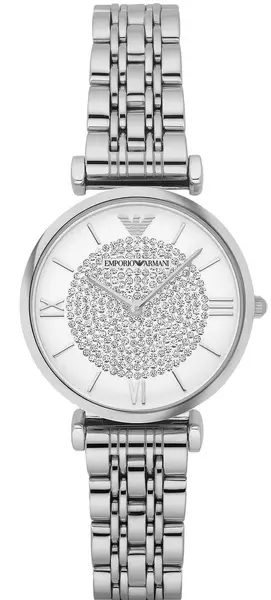 Emporio Armani Watch Gianni T-Bar Ladies - White EA-222