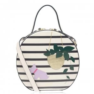 Radley Leaf Cross Body Bag Womens - CHALK