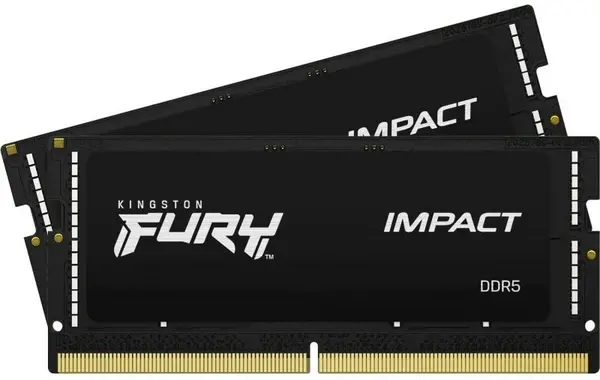 Kingston FURY Kingston FURY Impact 32GB (2x16GB) 5600MHz CL40 DDR5 SODIMM Memory KF556S40IBK2-32