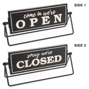 Moving Memo Double Plaque Open & Close