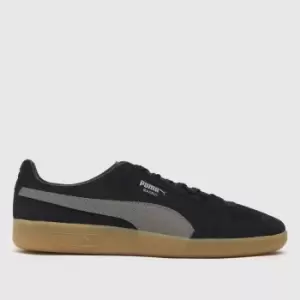 PUMA Black & Grey Madrid Trainers