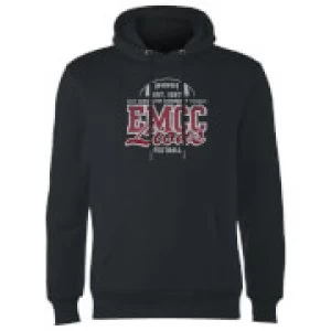 East Mississippi Community College Lions Distressed Hoodie - Black - XL