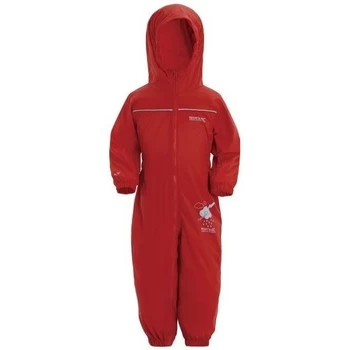 Regatta PUDDLE IV Waterproof PuddleSuit boys's Childrens Jumpsuit in Red - Sizes 12 mois,2 / 3 ans,3 / 4 years,5 / 6 years