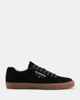 AllSaints Underground Suede Low Top Trainers