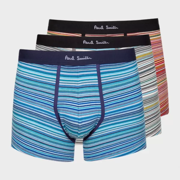 Paul Smith Men Trunk 3 Pk Long Sign