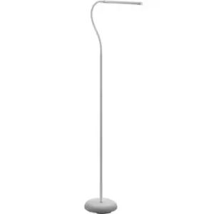 LAROA White LED Touch Dimmer Floor Lamp - White - Eglo