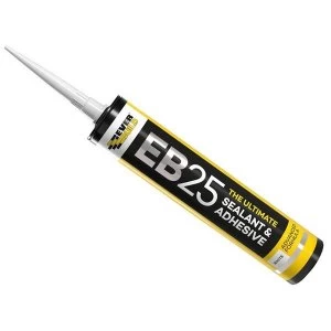 Everbuild EB25 Hybrid Sealant Adhesive Clear 300ml