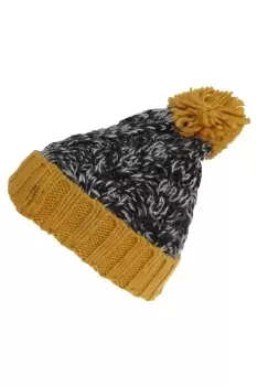 Knitted Tassel Bobble Hat