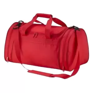 Quadra Sports Holdall Duffle Bag - 32 Litres (Pack of 2) (One Size) (Bright Red)