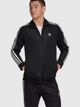 adidas Originals Beckenbauer Track Top - Black, Size XL, Men