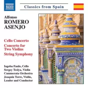 Alfonso Romero Asenjo Cello Concerto/Concerto for Two Violins/ by Alfonso Romero Asenjo CD Album