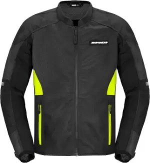 Spidi Super Net Motorcycle Jacket, black-yellow Size M black-yellow, Size M