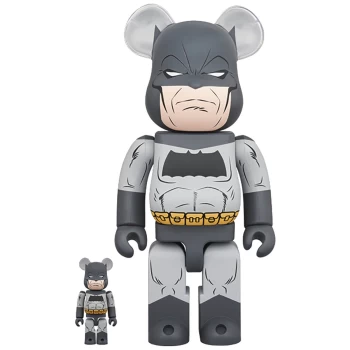 Medicom The Dark Knight Rises 100% & 400% Be@rbrick 2-Pack - Batman