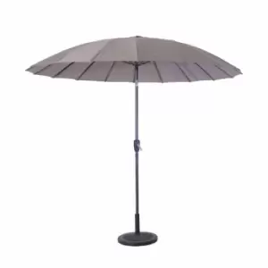 Sturdi Aluminium Round 2.7m Shanghai Parasol (base not included) - Taupe