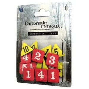 Outbreak Undead 2nd Edition Gamemaster's Tokens The Survival Horror Simulation RPG