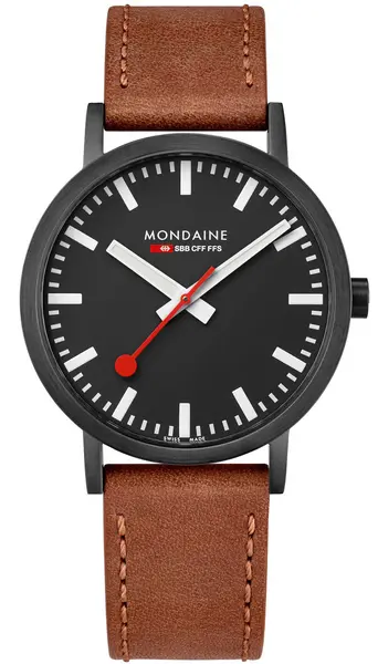 Mondaine Watch SBB Classic - Black MD-190