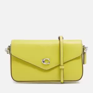 Coach Womens Crossgrain Wyn Cross Body Bag - Keylime