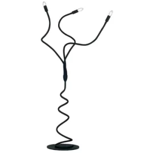 Fan Europe LOVER 3 Light Floor Lamp Black 120x165cm